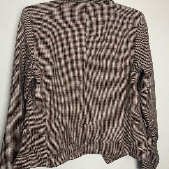 Free people chessboard snark linen blazer S - Picture 10 of 10